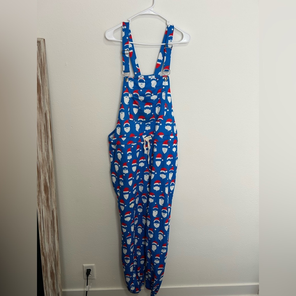 Shinesty XL Santa Jumpsuit Overalls